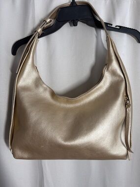 Tote Le Monde Gold Leather Barcelona Shoulder Bag Tote